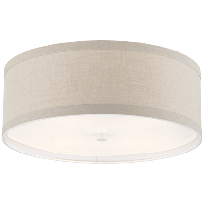 Visual Comfort Signature Walker Flush Mount Light Cream