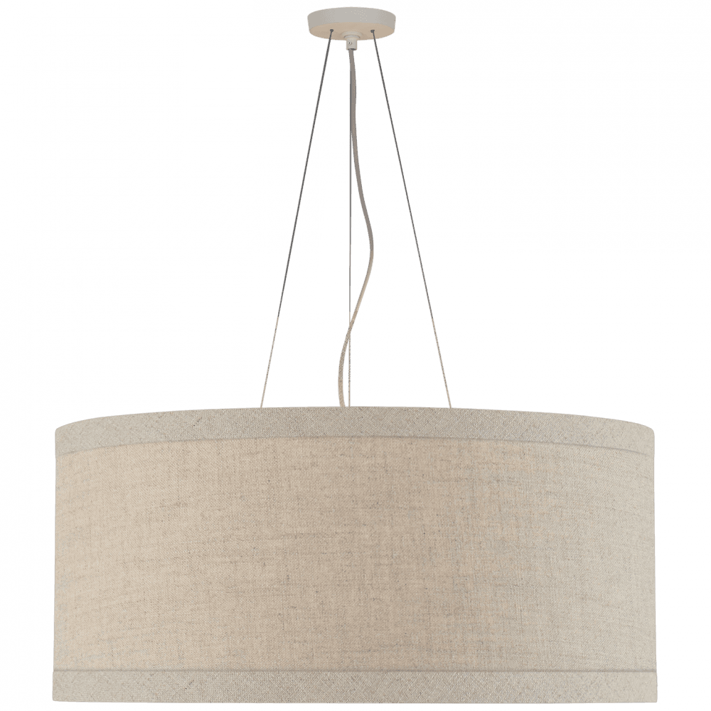 Visual Comfort Signature Walker Large Hanging Shade Light Cream