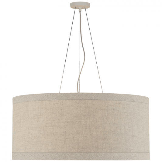 Visual Comfort Signature Walker Large Hanging Shade Light Cream