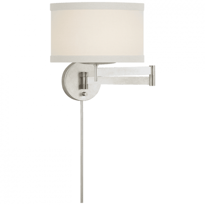 Visual Comfort Signature Walker Swing Arm Wall Sconce With Plug Gild