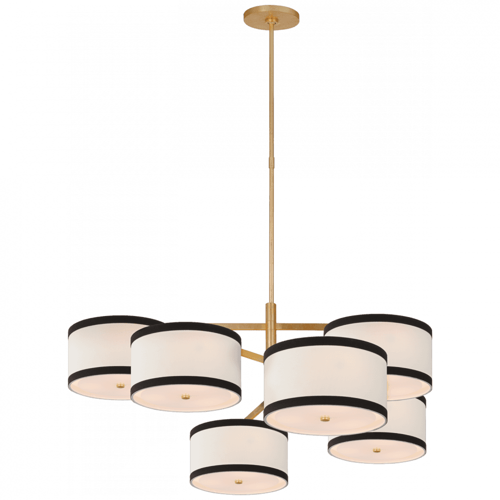 Visual Comfort & Co. Signature Collection Walker X-Large Offset Chandelier
