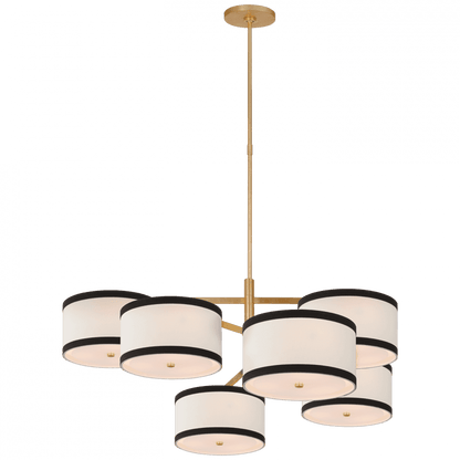 Visual Comfort & Co. Signature Collection Walker X-Large Offset Chandelier