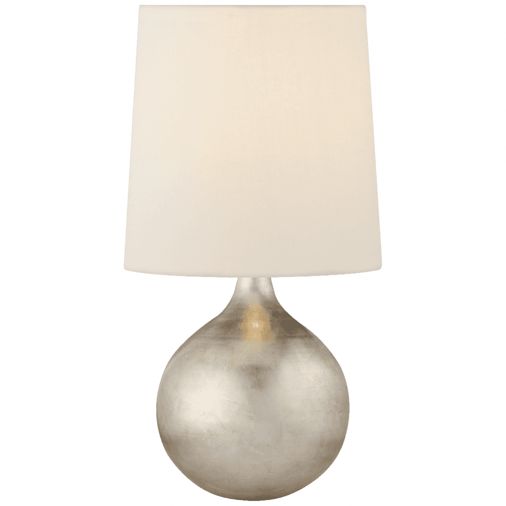 Visual Comfort Signature Warren Table Lamp Burnished Silver Leaf