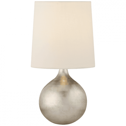 Visual Comfort Signature Warren Table Lamp Burnished Silver Leaf