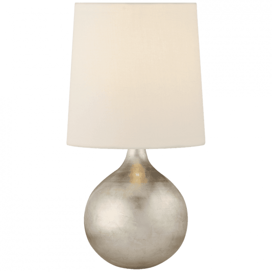 Visual Comfort Signature Warren Table Lamp Burnished Silver Leaf