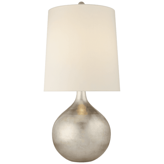 Visual Comfort Signature Warren Table Lamp Burnished Silver Leaf