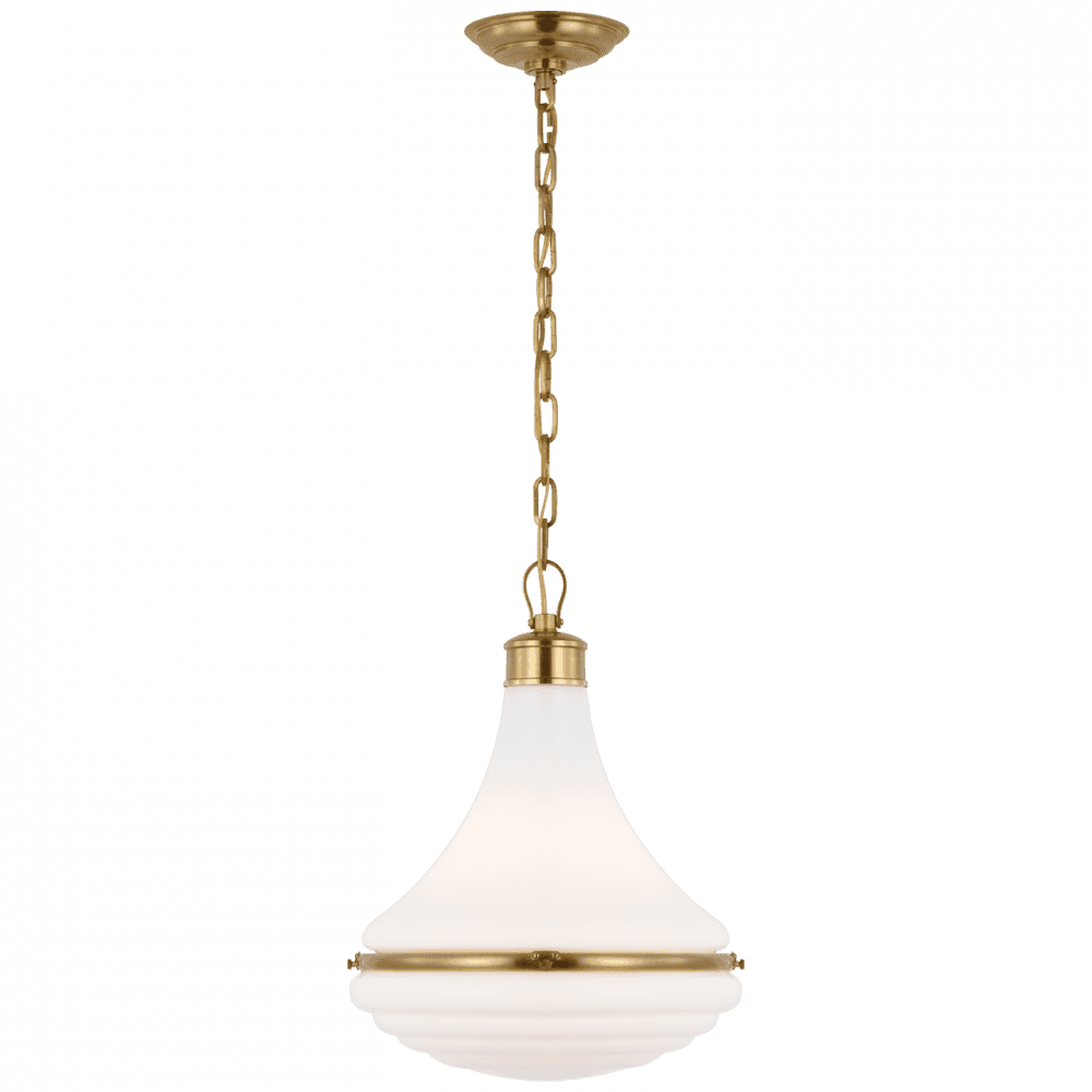Visual Comfort Signature Wesley 15 Hand-Rubbed Antique Brass