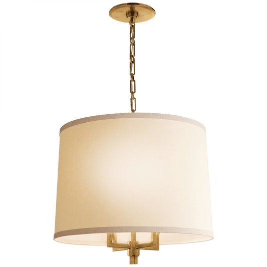 Visual Comfort Signature Westport Large Hanging Shade Polished Nickel