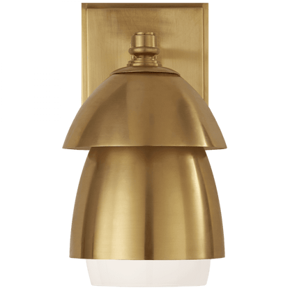 Visual Comfort Signature Whitman Small Wall Sconce Hand-Rubbed Antique Brass