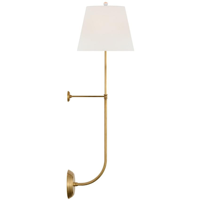 Visual Comfort Signature Wyatt 39 Polished Nickel