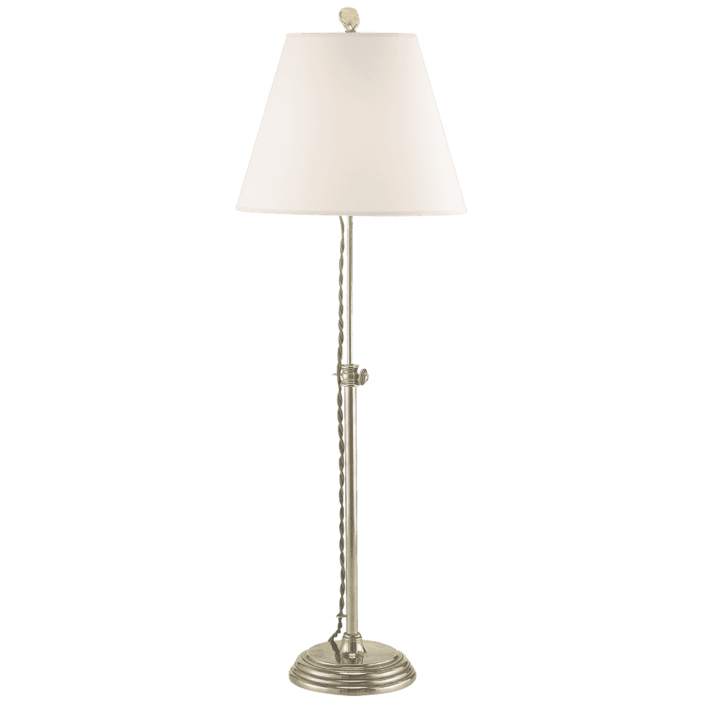 Visual Comfort Signature Wyatt Accent Lamp Antique Nickel