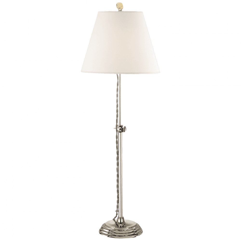 Visual Comfort Signature Wyatt Accent Lamp Polished Nickel