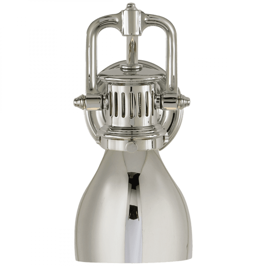 Visual Comfort Signature Yoke Wall Sconce Polished Nickel