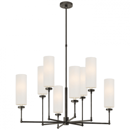 Visual Comfort Signature Ziyi Large Chandelier Bronze