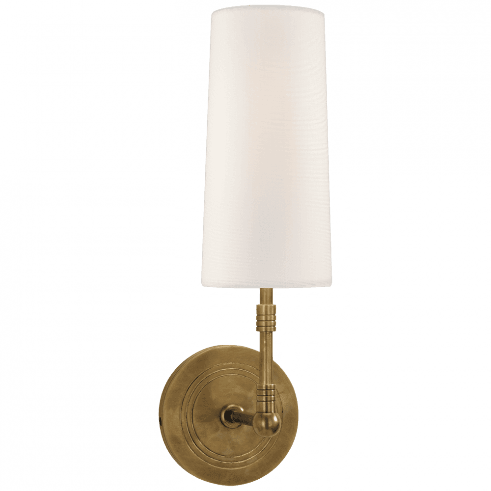 Visual Comfort Signature Ziyi Wall Sconce Hand-Rubbed Antique Brass