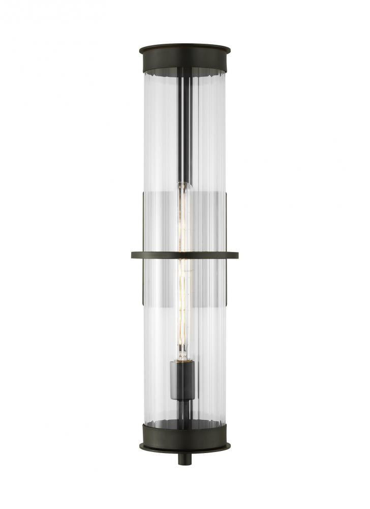 Visual Comfort Studio Alcona Extra Large Outdoor Wall Lantern Antique Bronze