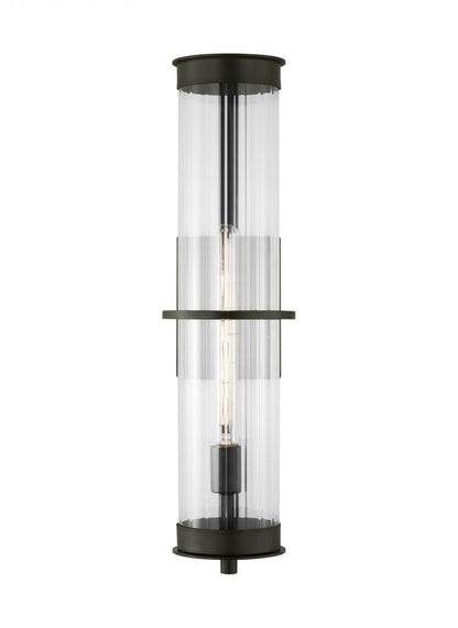 Visual Comfort Studio Alcona Extra Large Outdoor Wall Lantern Antique Bronze