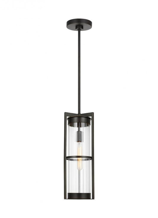 Visual Comfort Studio Alcona Outdoor LED Lantern Antique Bronze