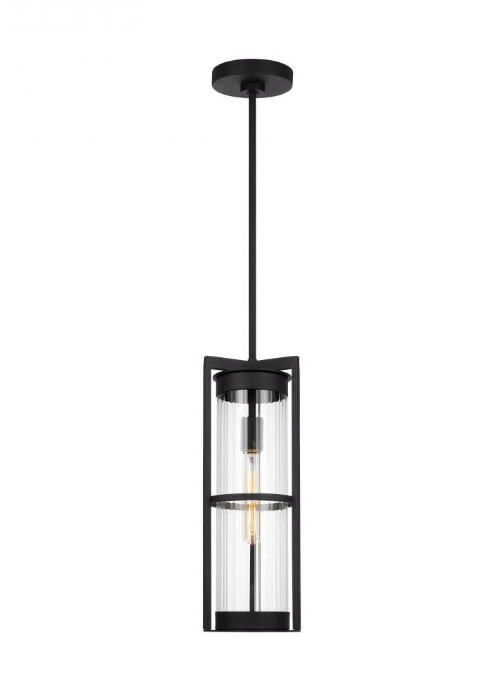 Visual Comfort Studio Alcona Outdoor LED Lantern Black