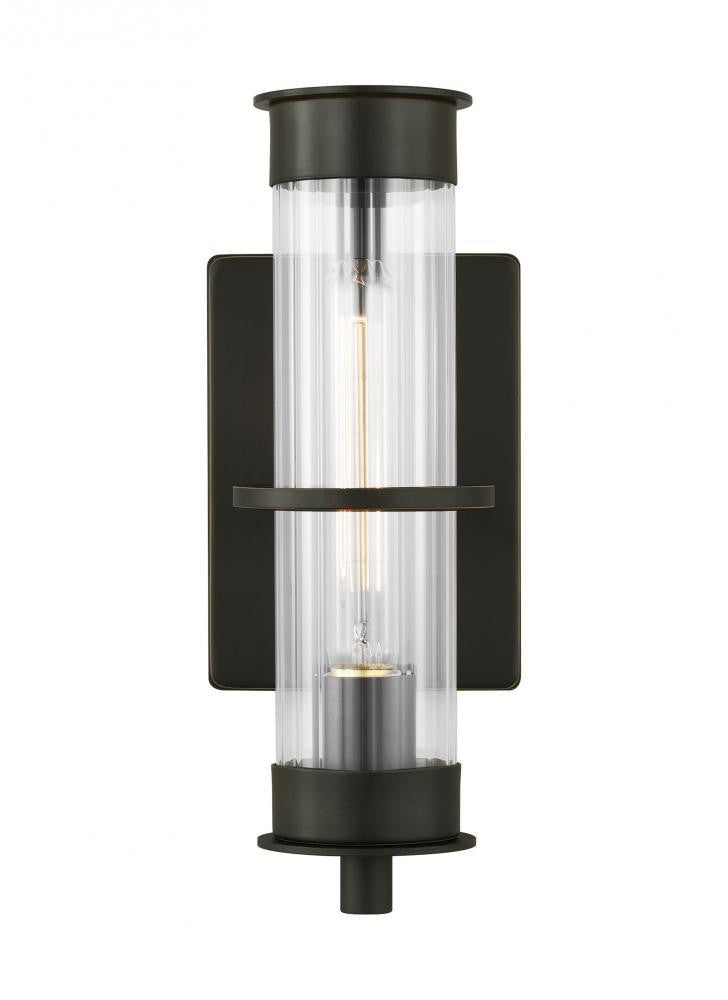 Visual Comfort Studio Alcona Small Outdoor Wall Lantern Antique Bronze
