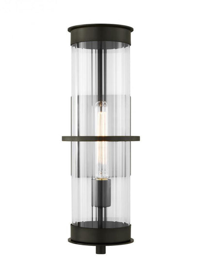 Alcona Large Outdoor Wall Lantern - Antique Bronze
