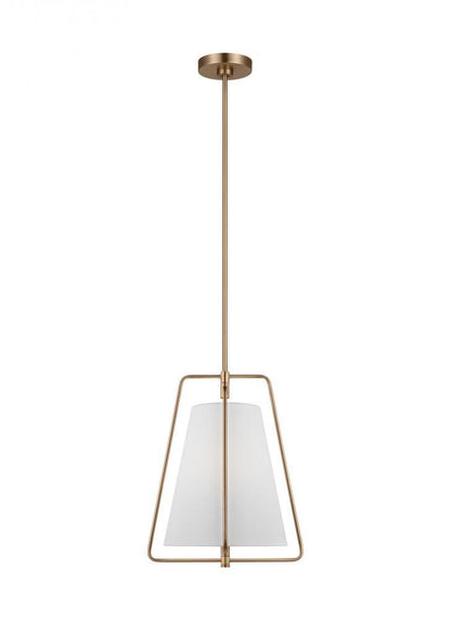 Visual Comfort Studio Allis LED Pendant Satin Brass