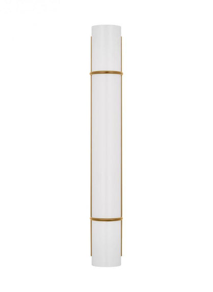 Visual Comfort Studio Amelie Medium LED Vanity Light Burnished Brass