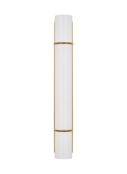 Visual Comfort Studio Amelie Medium LED Vanity Light Burnished Brass