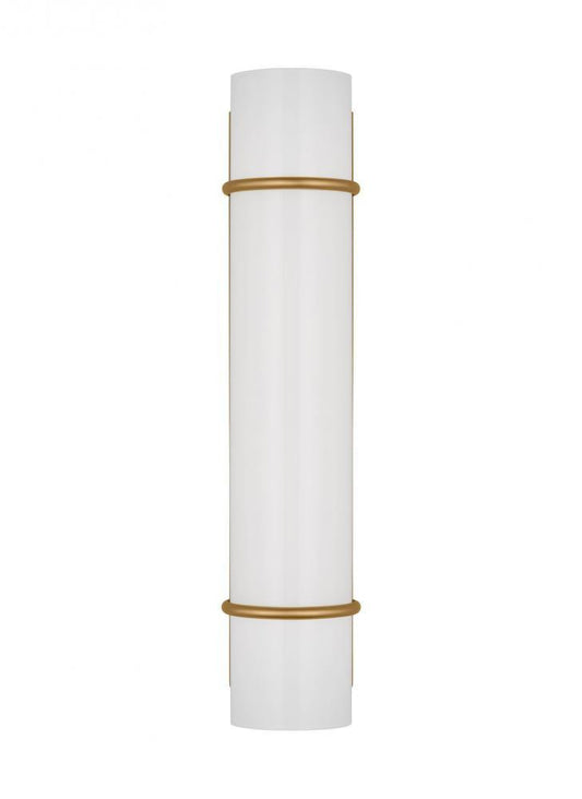Visual Comfort Studio Amelie Small LED Vanity Light Burnished Brass