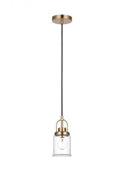 Anders Mini Pendant - Satin Brass LED