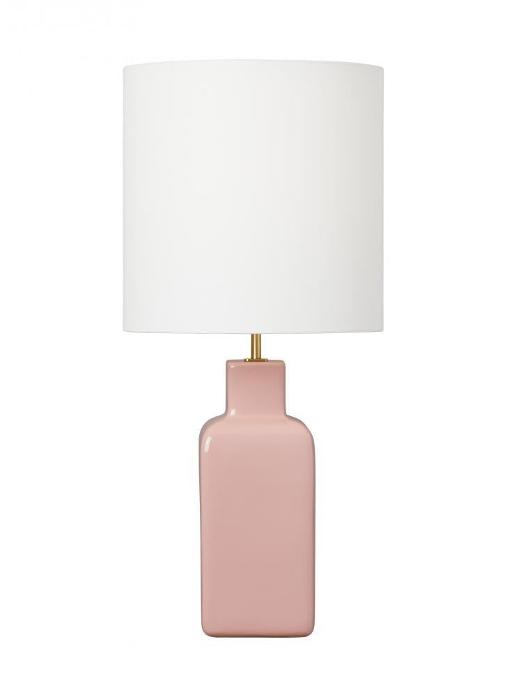 Visual Comfort Studio Anderson Large LED Table Lamp Rose