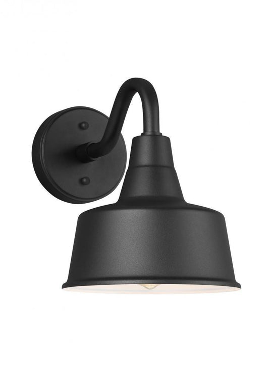 Visual Comfort Studio Barn Light Small Outdoor Wall Lantern Black