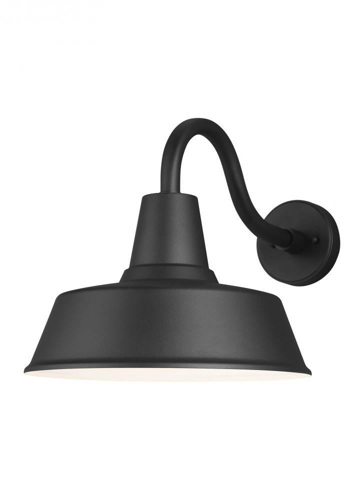 Visual Comfort Studio Barn Light Large Outdoor Turtle Friendly LED Wal Black
