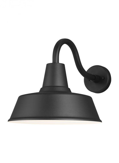 Visual Comfort Studio Barn Light Large Outdoor LED Wall Lantern Black