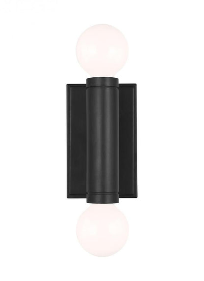 Beckham Modern Double Sconce - Aged Iron