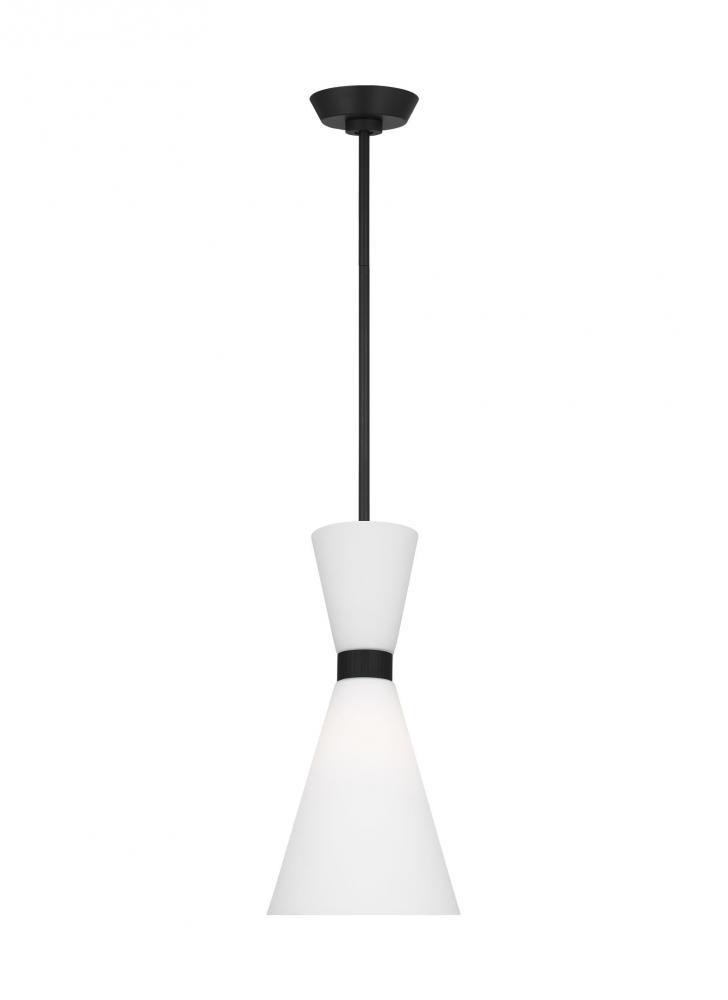 Visual Comfort Studio Belcarra Small Pendant Midnight Black