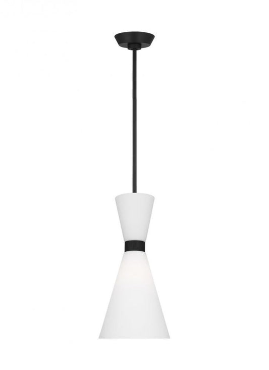 Visual Comfort Studio Belcarra Small Pendant Midnight Black