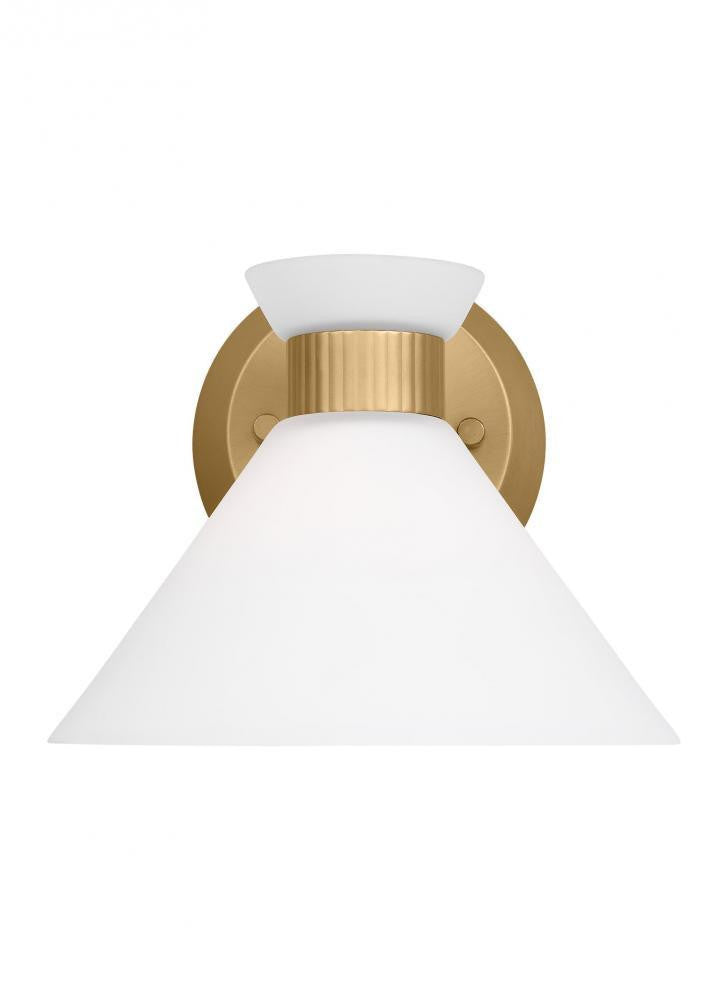 Visual Comfort Studio Belcarra Small Wall Sconce Satin Brass