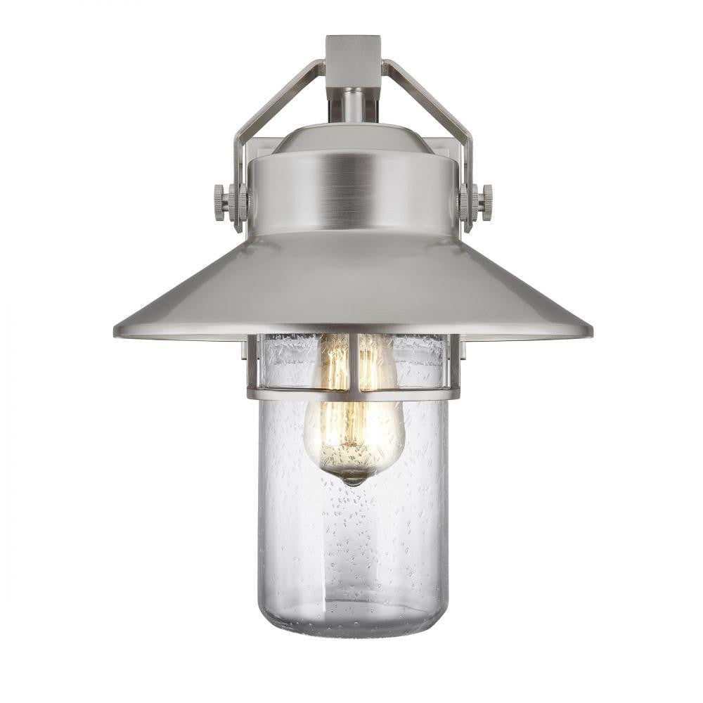 Visual Comfort Studio Boynton Medium Wall Lantern Painted Brushed Steel