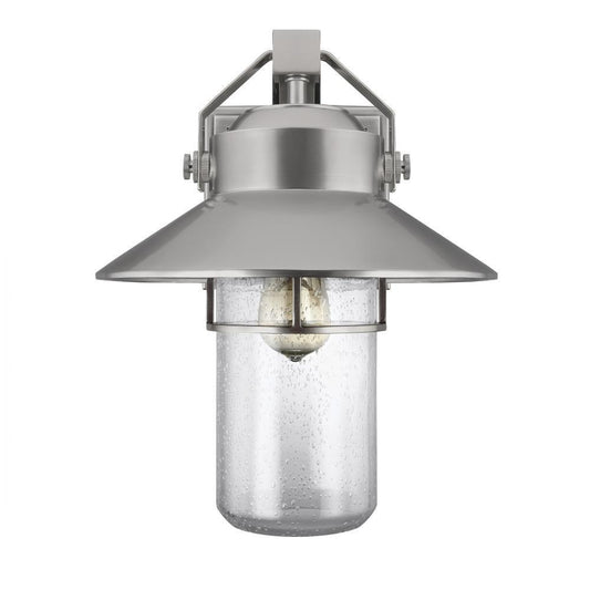 Visual Comfort Studio Boynton Outdoor Wall Lantern Painted Brushed Steel