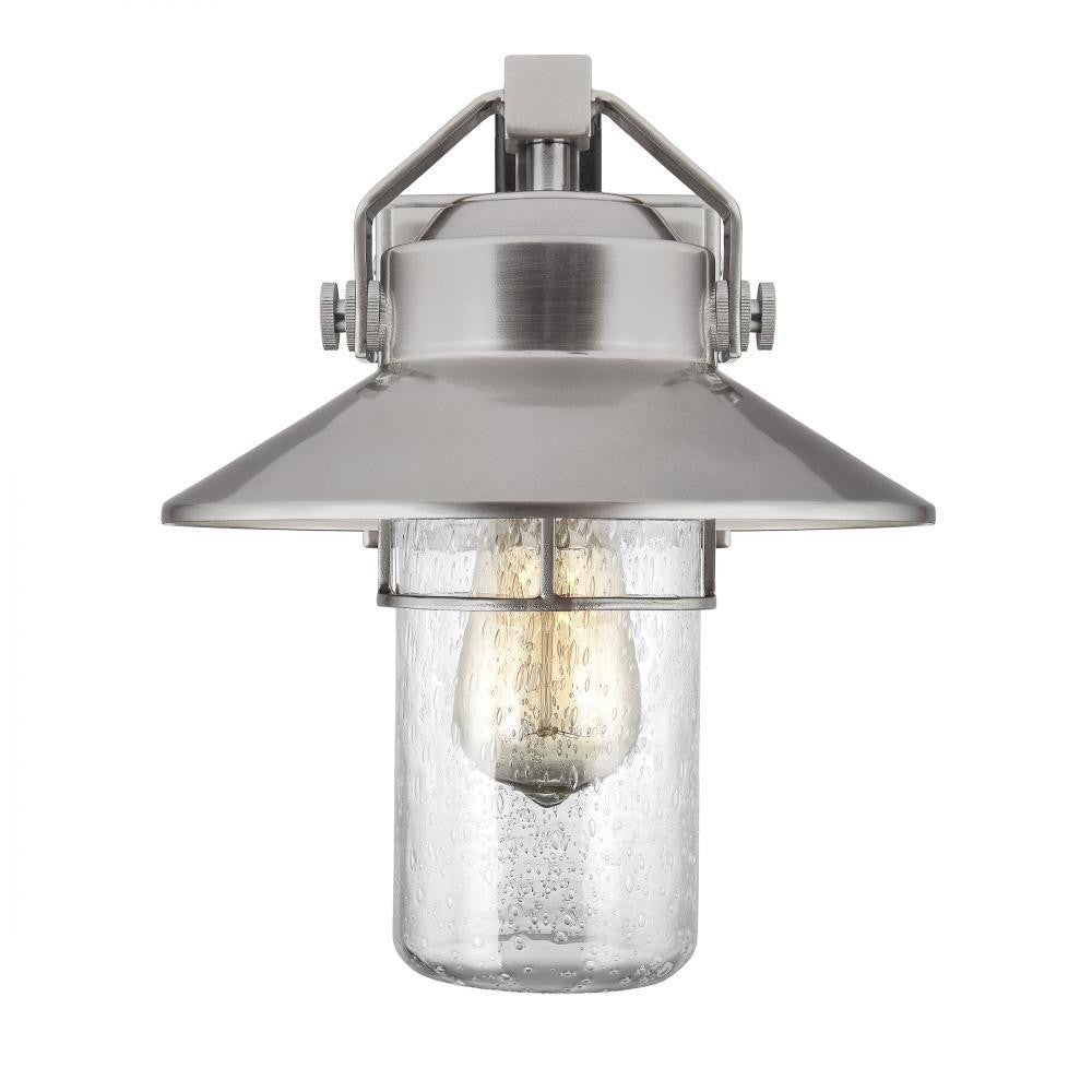 Visual Comfort Studio Boynton Small Wall Lantern Painted Brushed Steel