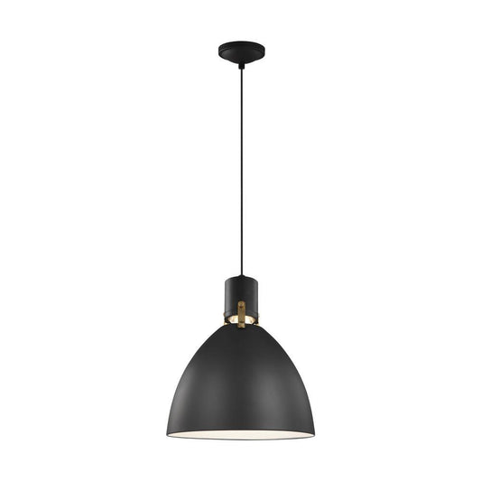 Visual Comfort Studio Brynne Small LED Pendant Matte Black