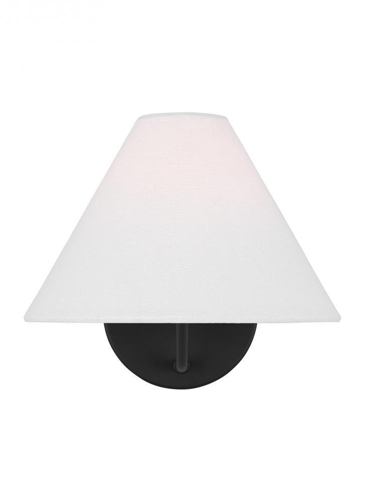 Visual Comfort Studio Burke Medium Wall Sconce Midnight Black