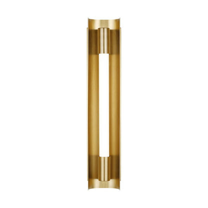 Visual Comfort Studio Carson Small LED Vanity Light Burnished Brass