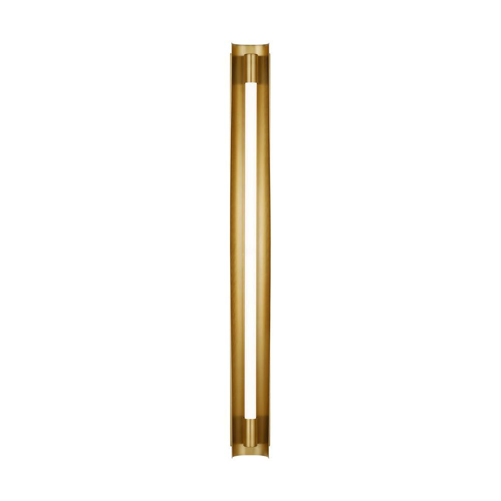 Visual Comfort Studio Carson Grande LED Vanity Light Burnished Brass