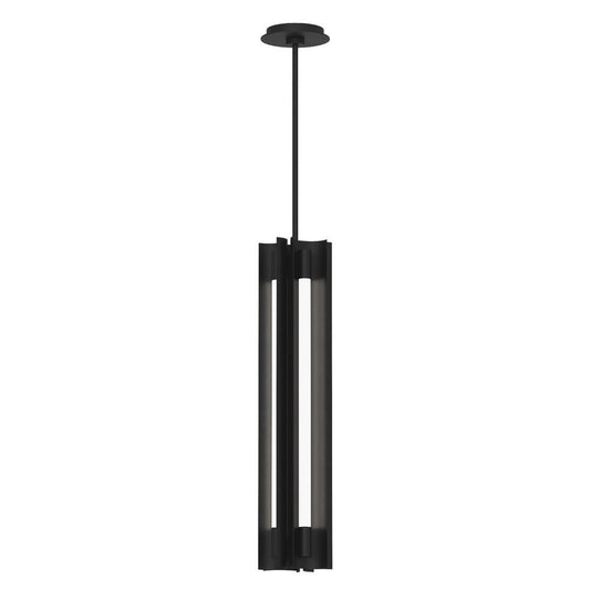 Visual Comfort Studio Carson 4 Light Narrow LED Pendant Midnight Black