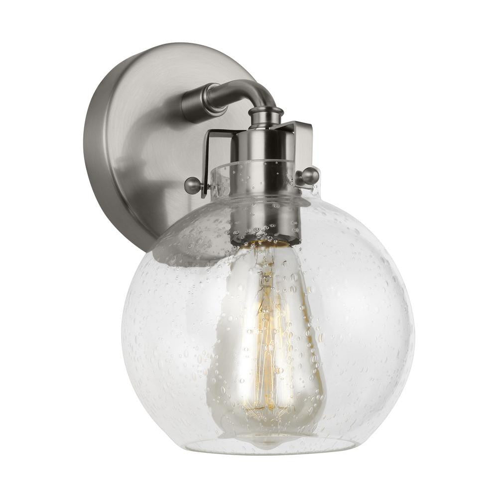 Visual Comfort Studio Clara Wall Sconce Satin Nickel