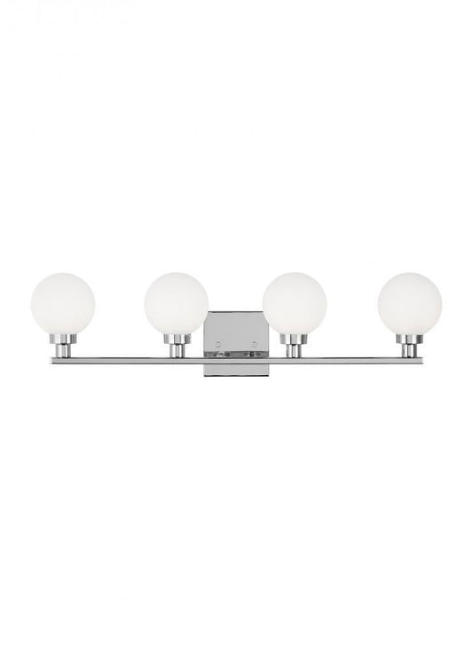 Visual Comfort Studio Clybourn 4 Light Bath Wall Sconce Chrome
