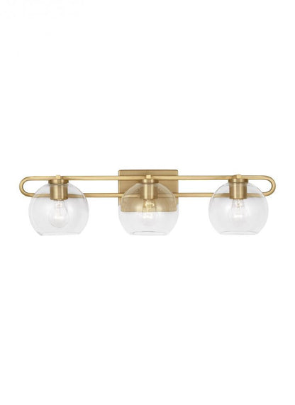 Codyn 3-Light Bath Vanity - Satin Brass