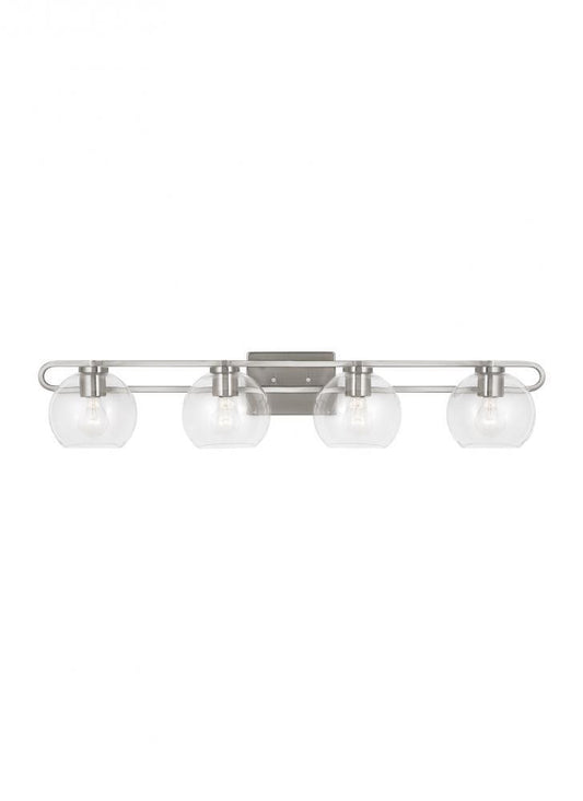 Visual Comfort Studio Codyn 4 Light Bath Wall Sconce Brushed Nickel